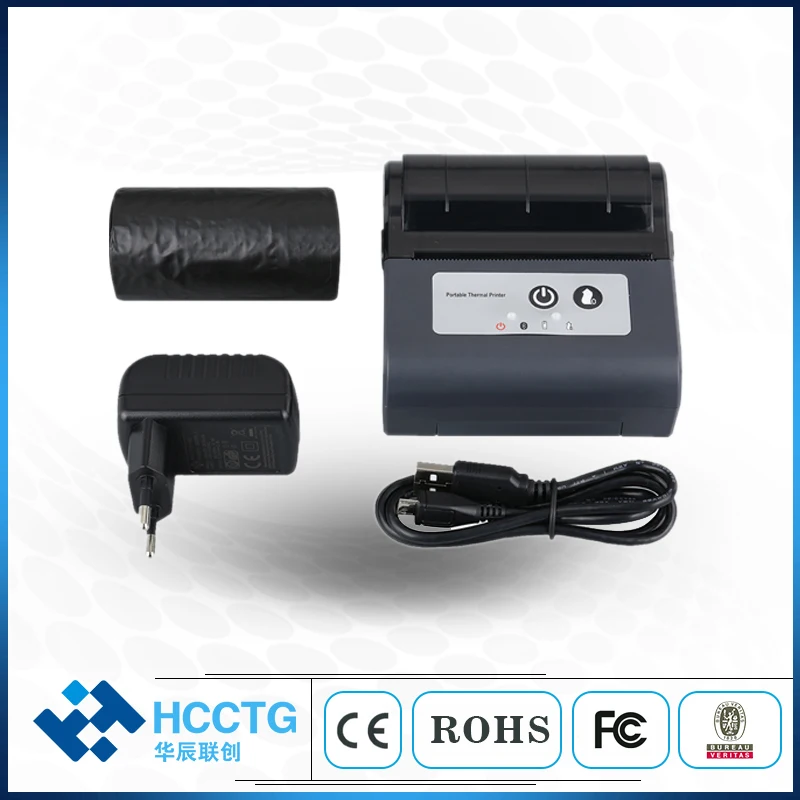 Portable Android Adapter USB Bluetooth Thermal Printer HCC-T3P-B