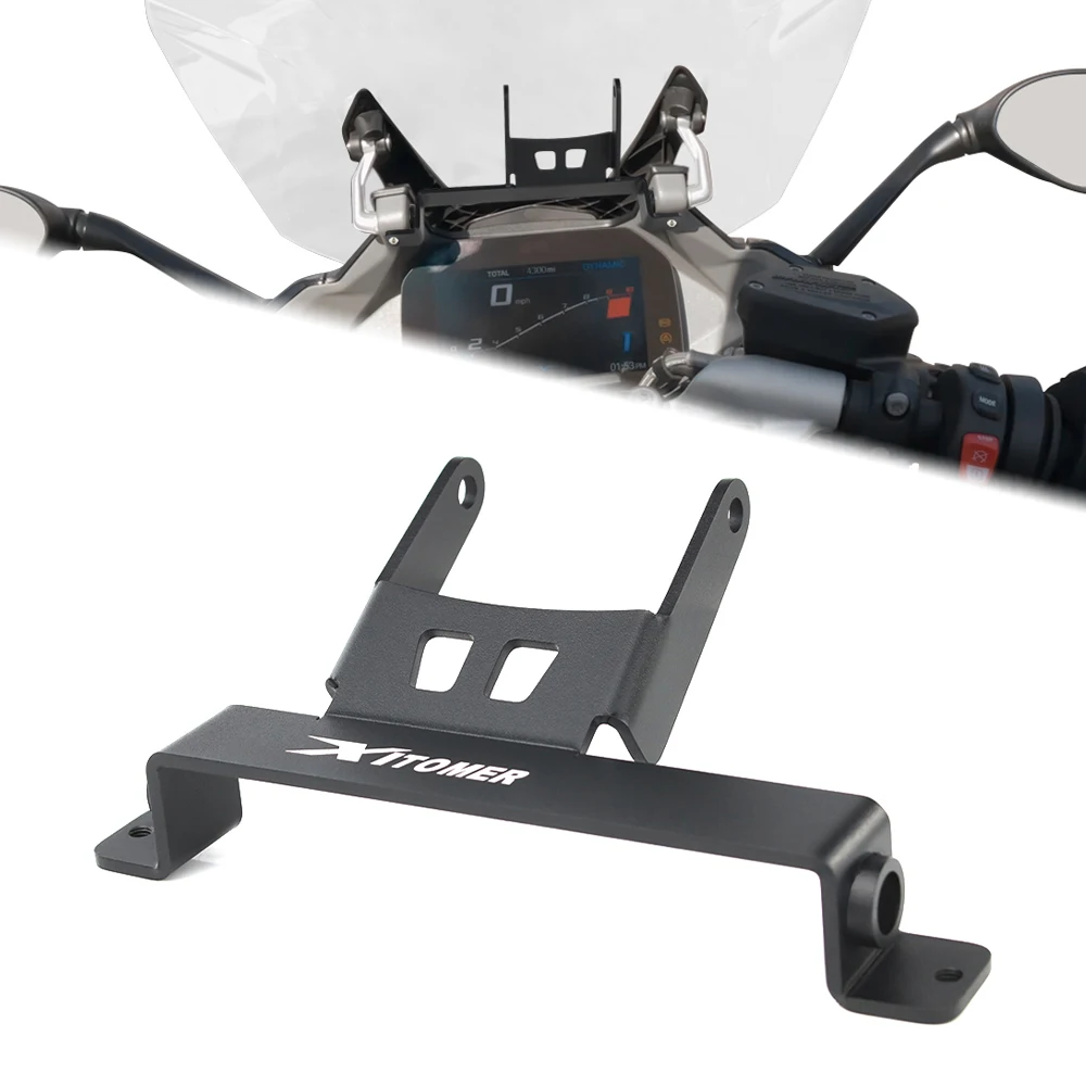 GPS Sat NAV Mount Motorcycle Raised Navigation Mount Navigator Relocation kit R1250RS 2019 2020 2021 2022 2023 2024 For BMW