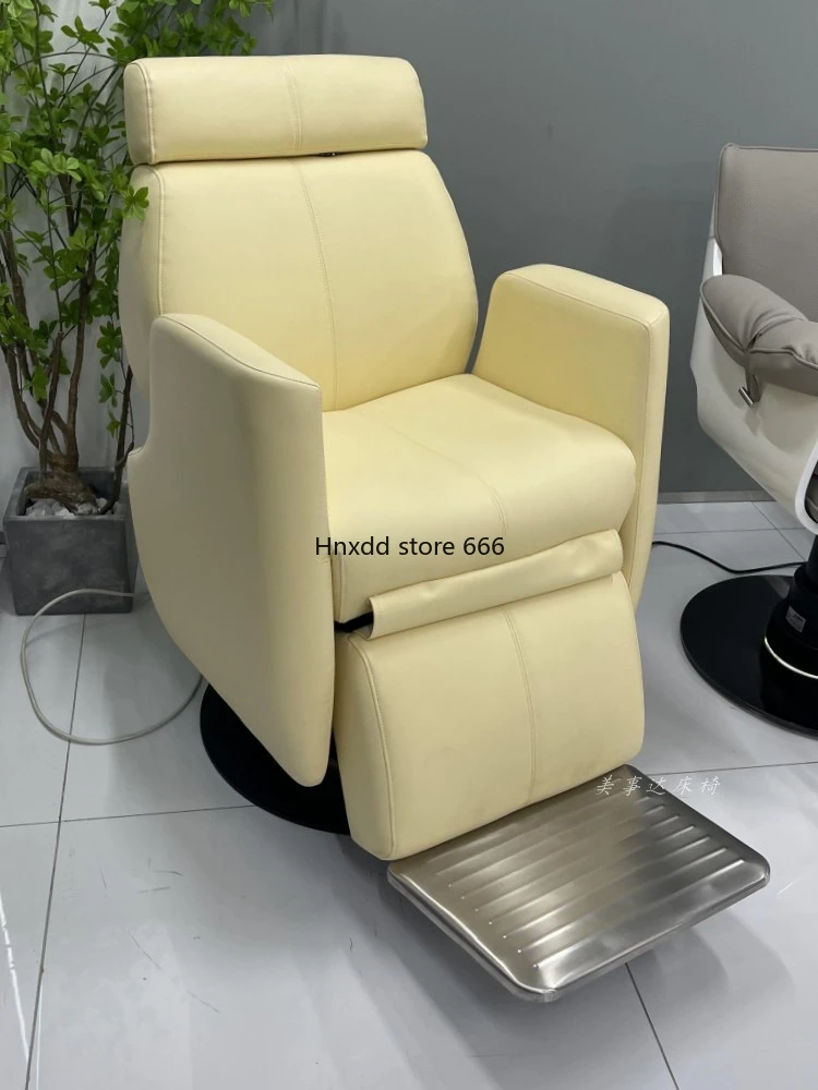 Electric Beauty Salon Chair Multi-Functional Eyebrow Shaving and Putting down Physiotherapy Health Care Chair