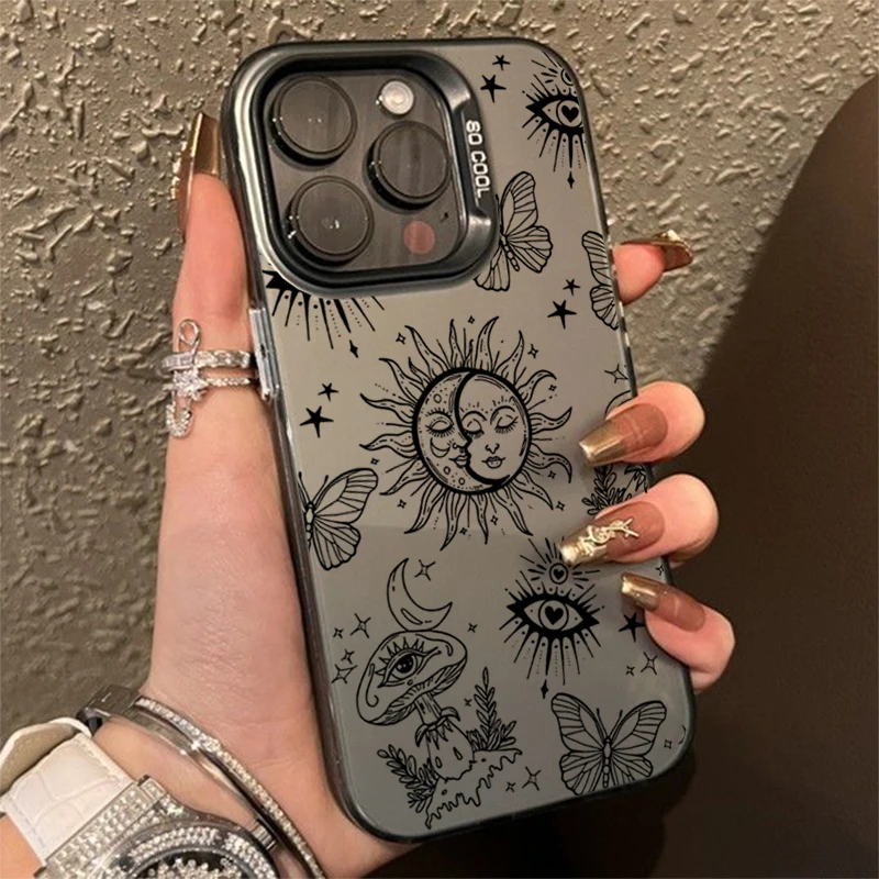 

Style Sunglasses Design IMD Silver Phone Case For Xiaomi Redmi 15C Cases Redmi Note 14 13 12 Pro Plus 5G 12S 11 10 14C 13C Cover