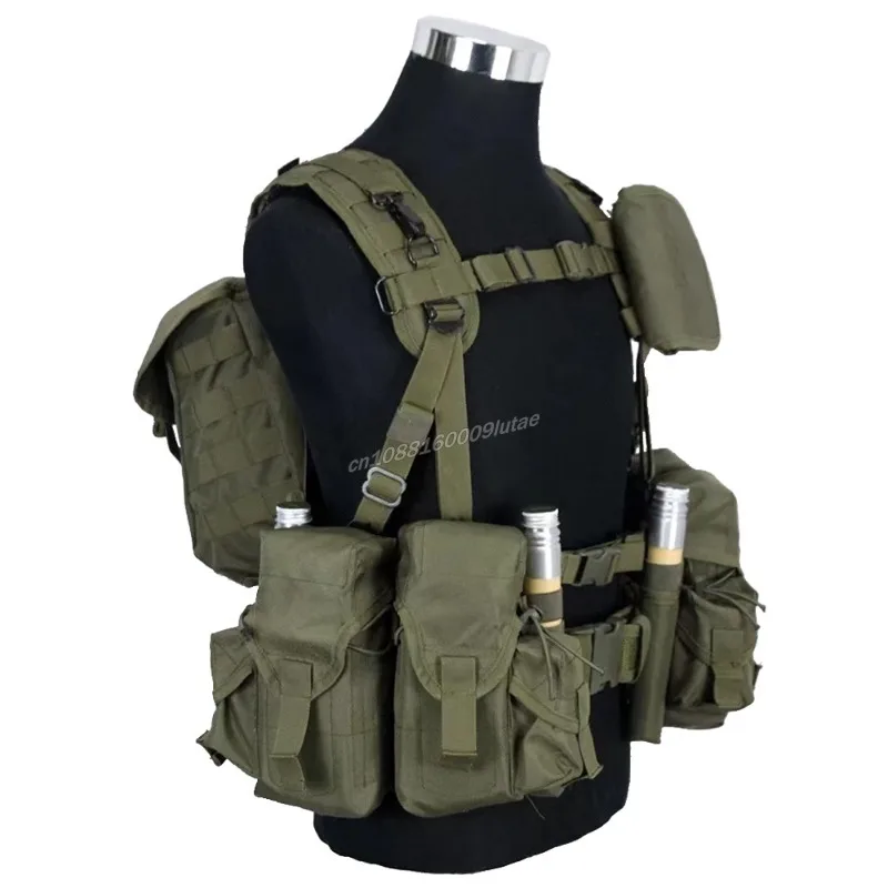 Special Forces Smersh Tactical Vest Outdoor Adjustable Lightweight Hunting Plate Carrier Combat Equipment Cosplay Props Airsoft