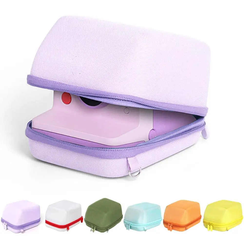 Bolsa de armazenamento para câmera instantânea, à prova de choque, eva, filme anti-queda, estojo de transporte para polaroid go/now/down +/one step2
