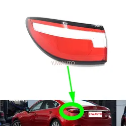 Taillamp Lens for Mazda 6 Atenza 2020~2021 Car Rear Light Replacement Brake Light Glass Parking Lamp Shell Taillights Cover