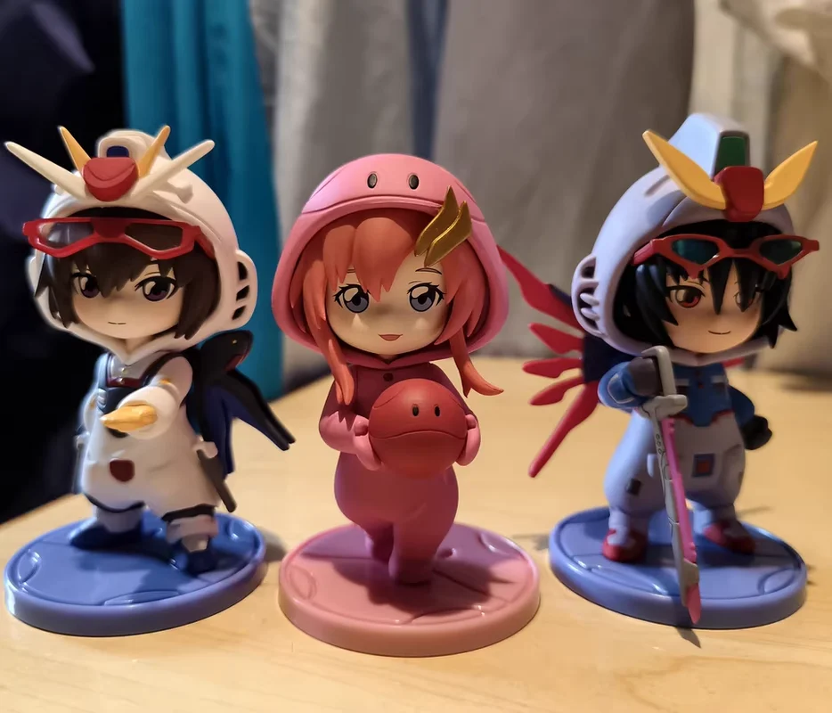 

Bandai GUNDAM SEED DESTINY, одежда для сна, кукольный костюм, высокая серия, слепая коробка, модная версия Q, коллекционные игрушки для водителя