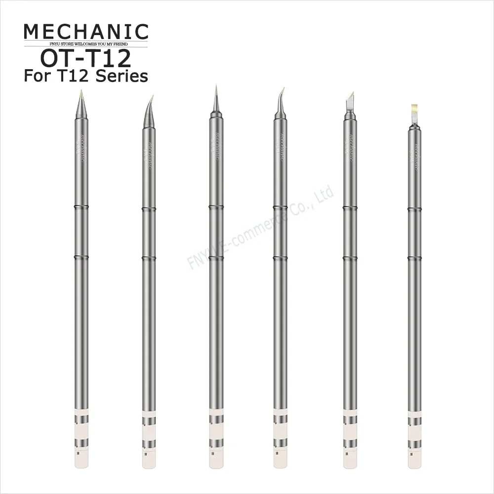 

For T12 Electric Soldering Iron Tip MECHANIC OT Series Integrated Welding Nozzle I/IS/TI/TIS/SK/2.4D Welding Soldering Iron Head