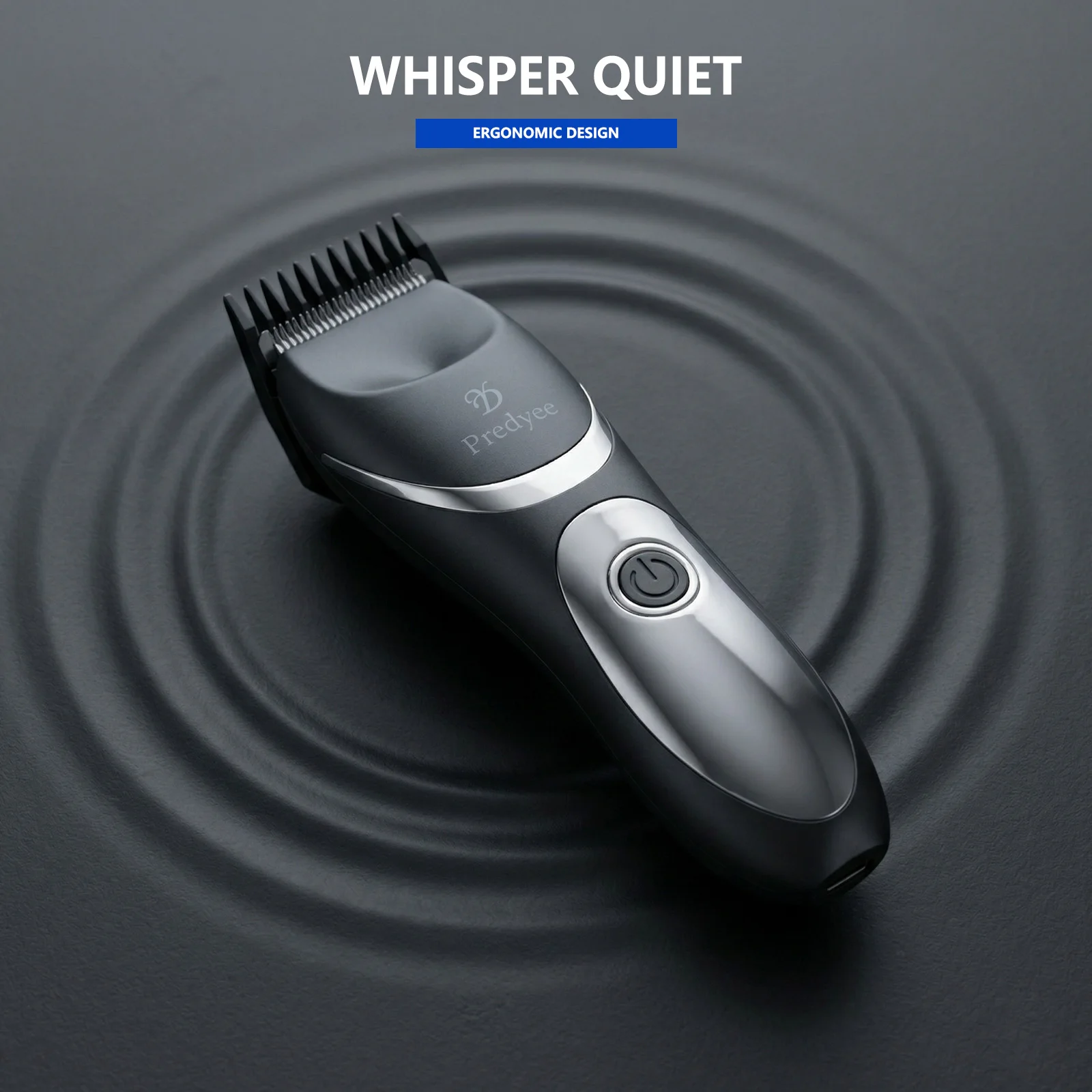 Electric Body Groin Trimmer for Men Manscaping Groomer Pubic Hair Shaver Ceramic Blade IPX7 Waterproof USB-C Clipper view 6