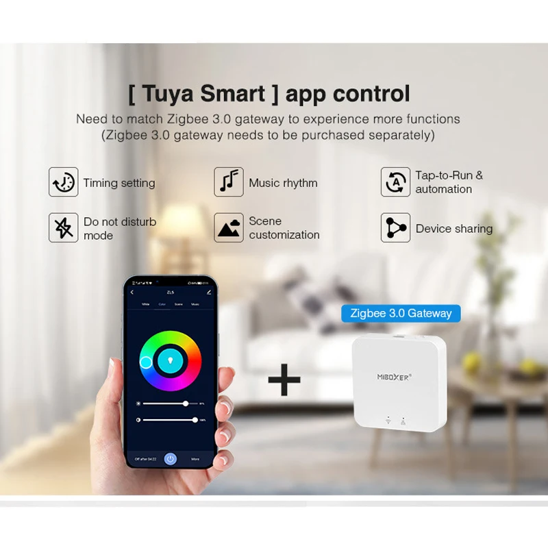 Picture 7: Miboxer Tool-free Instant Wiring LED Controller Zigbee 3.0+2.4G Wifi E2-ZR E3-ZR RF For Single Color/Dual White/RGB/RGBW/RGBCCT