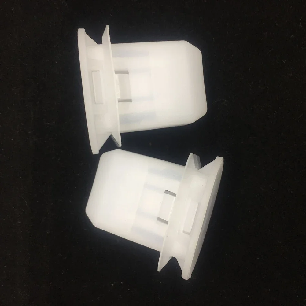 2PC Rear Seat Cushion Seat Fixing Grommet Clip White Seat Fixed Buckle 72693-12080 For Toyota Car Fastener Clip