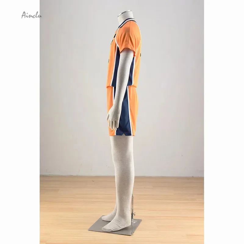 Ainclu 하이큐 니시노야 유우 카라스노 고등학교 팀 유니폼 번호 4 애니메이션 코스프레 의상 ir;l5