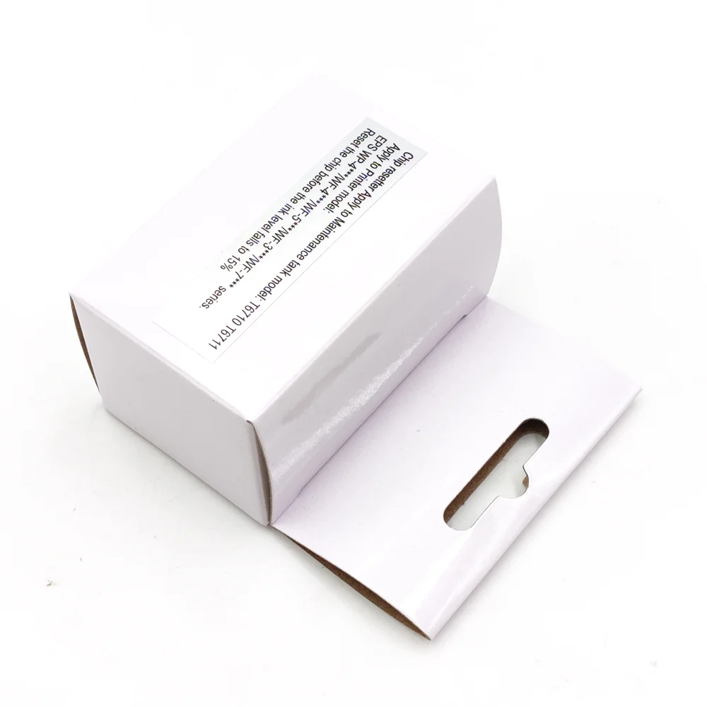 

T6712 T6711 T6710 Коробка для обслуживания чипов для принтеров Epson WF-3010DW 3520DWF 3530DTWF 3540DTWF 3621 3620 3620D