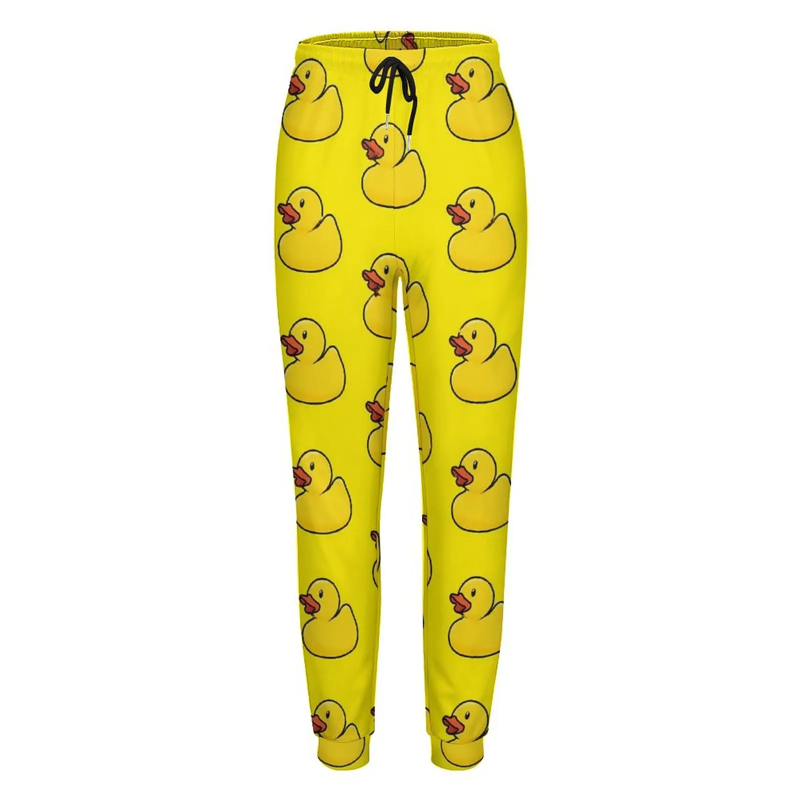 Rubber Ducks Print Baggy Pants Kawaii Animal Trendy Big Size Sweatpants Autumn Women Custom Harajuku Trousers