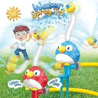 Creative Turtle Bird Water Sprinkling Spinning Spray Toy for Children Outdoor Summer Garden Play Gift