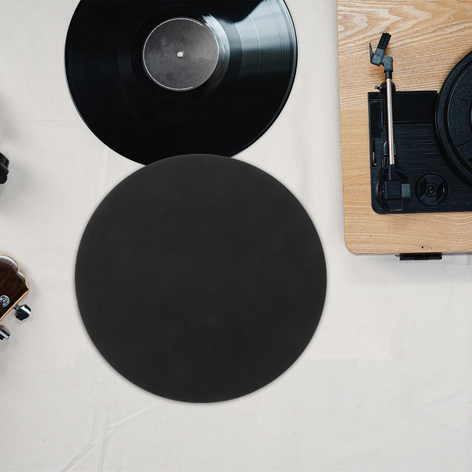 

Non slip Felt Pad Recorder Player Turntable Mat Protective Anti static Record DJ Equipment Accessories