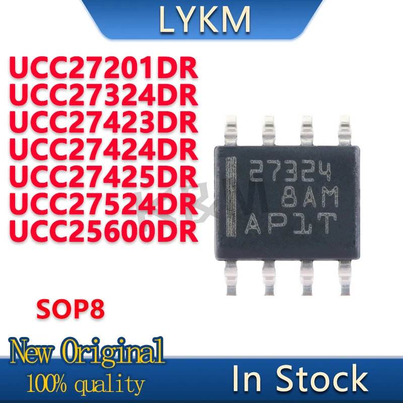 10/PCS New Original UCC25600DR UCC27424DR UCC27201DR UCC27425DR UCC27324DR UCC27524DR UCC27423DR SOP8 chip In Stock