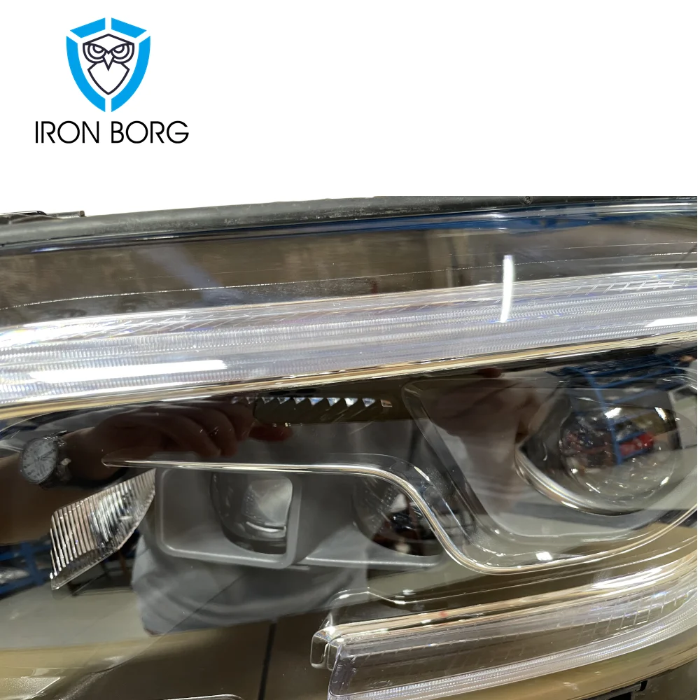 المصابيح الأمامية الأصلية Multibeam LED لمرسيدس بنز GLB X247 W247 الجانب الأيسر الأمامي 2019 2020 2021 2022 2023