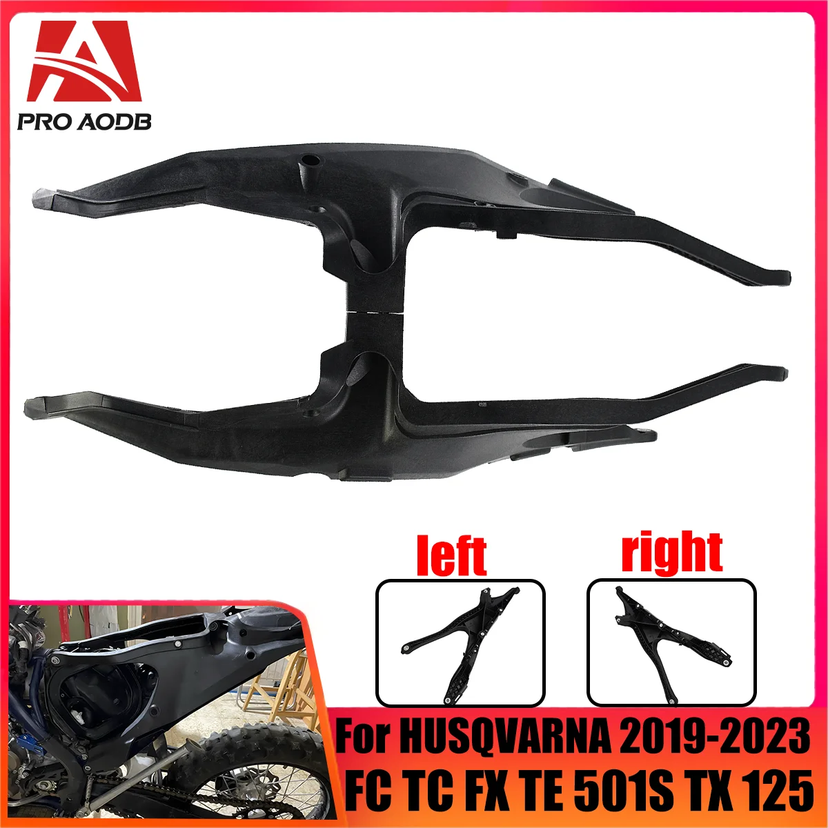 Motorcycle Rear Seat Tailstock Bracket Subframe For HUSQVARNA FX TE FC TC TX 125 250 300 350 Motocross Pit Dirt Bike Enduro