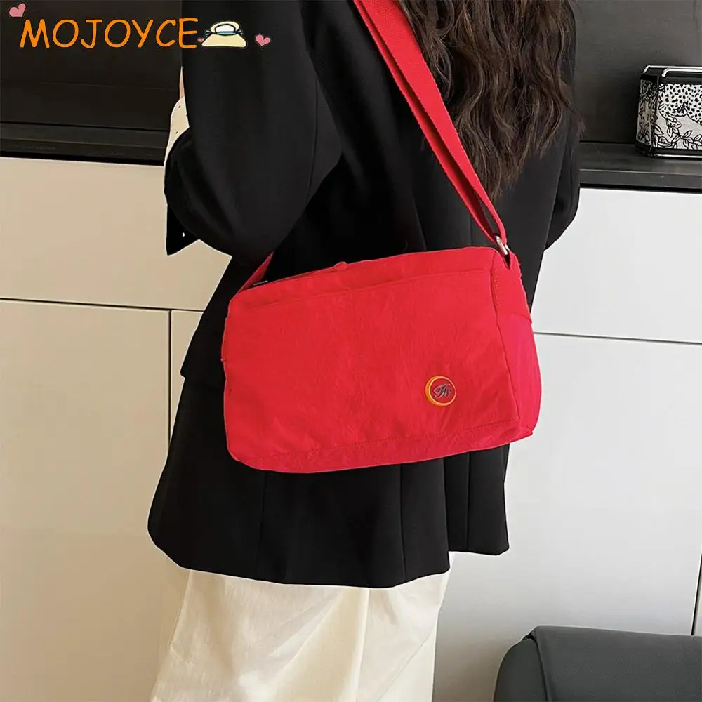 

Fashion Crossbody Bags Nylon Messenger Bag Casual Purse Handbag Multi-Pocket Hobo Shoulder Tote Bag for Women Work College Daily
