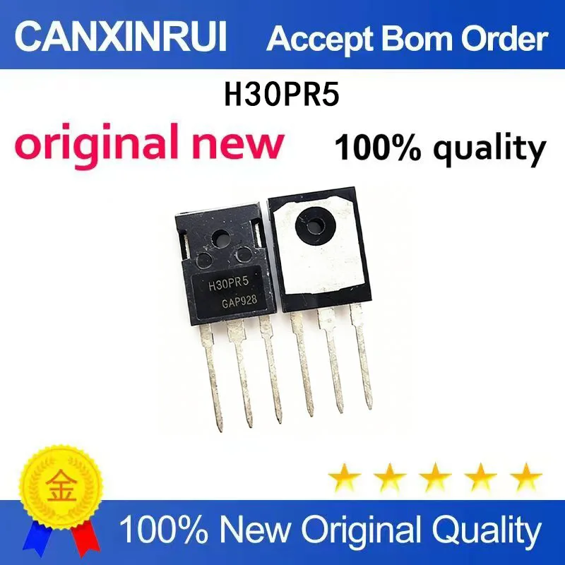 

(5-100 Pieces) Brand new original IHW30N135R5 silk screen H30PR5 TO-247 spot chip IC