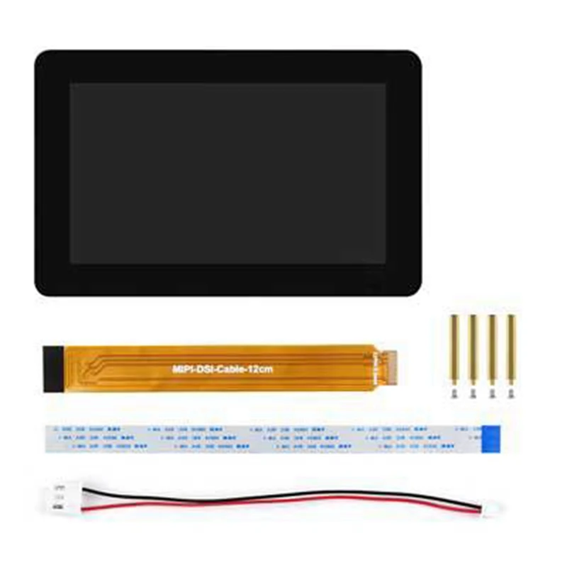 شاشة عرض LCD تعمل باللمس 7 بوصة DSI/MIPI 720 × 1280 لـ Raspberry Pi/ESP32-P4/Luckfox Lyra RK3576/RK3506
