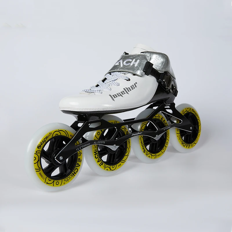 EACH 110mm Inline Skates Professional Speed Inline Shoes Patines Profesional Roller Skate For Adult