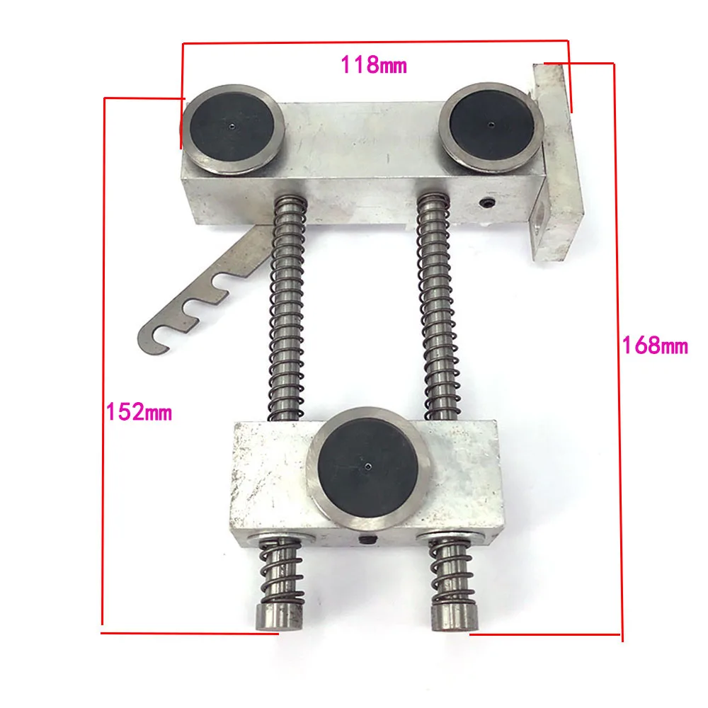 EDM Wire Tightness Regulator Three Guide Wheel Aluminum Type for CNC Wire Cutting Machine