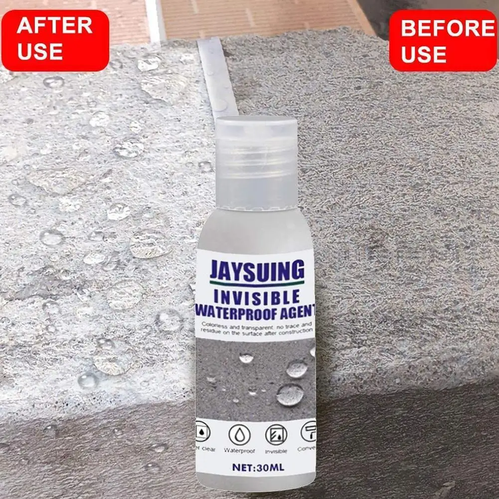 Invisible Jaysuning Waterproof Glue Agent Strong Bonding Leak-trapping 30/100ml Repair Liquid Spray Sealant Anti-Leaking