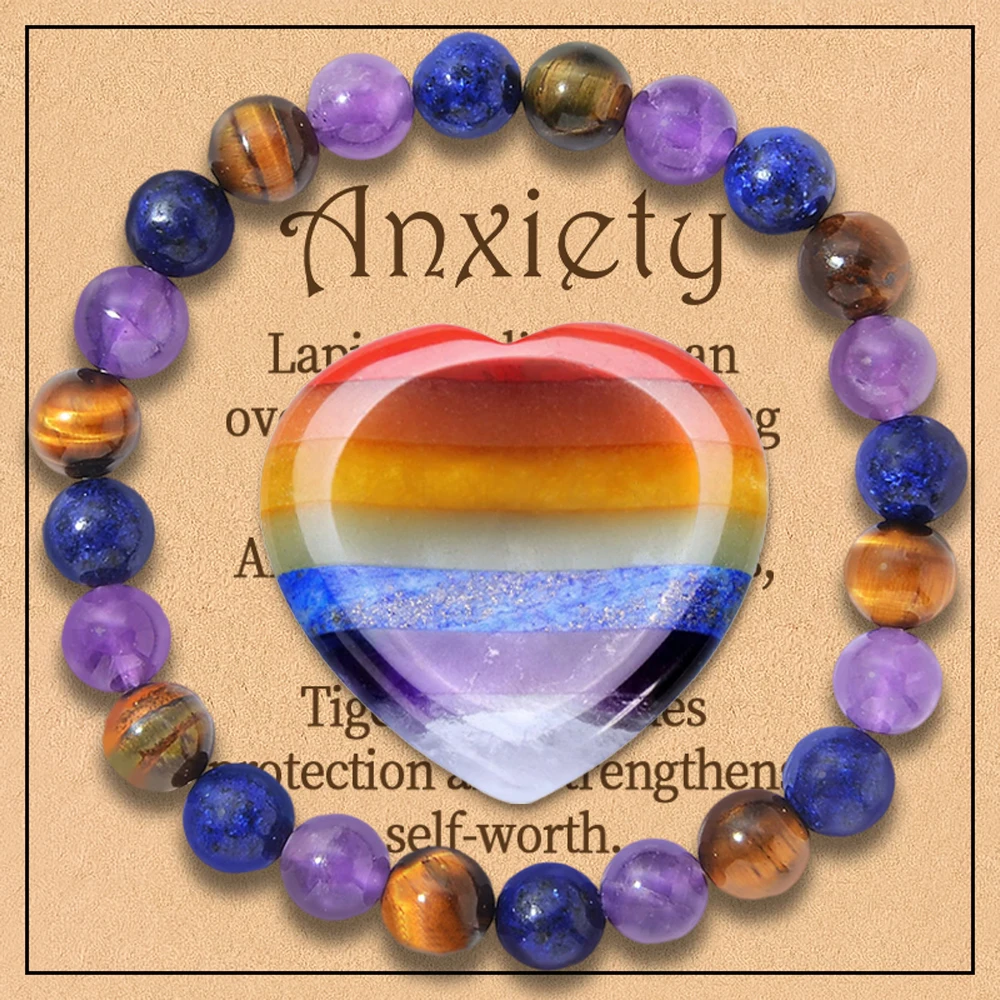 2pcs/set Healing Crystals To Eliminate Worries: Natural Amethyst - Lapis Lazuli, Enhance Self-protection, Heal Yourself