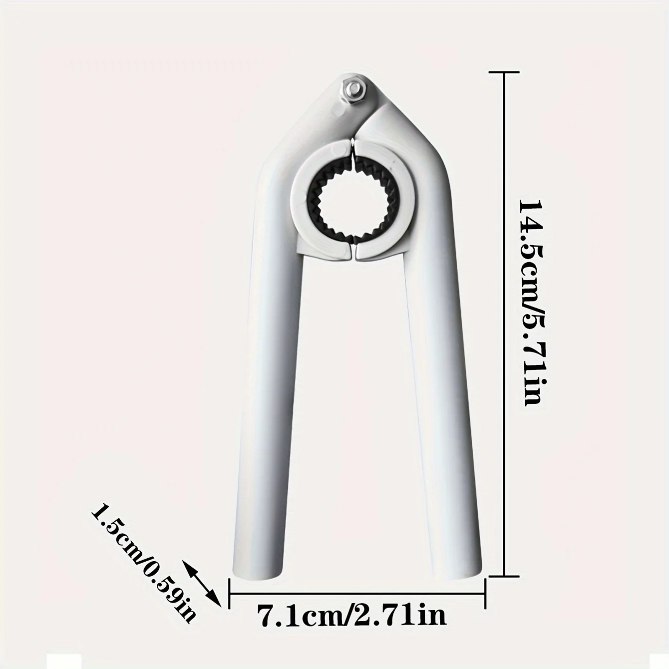 Llave Universal para grifo, fácil agarre, desmontaje rápido, Ideal para cocina y baño, eliminación de aireador de fregadero y Filtrati de agua, 1 unidad