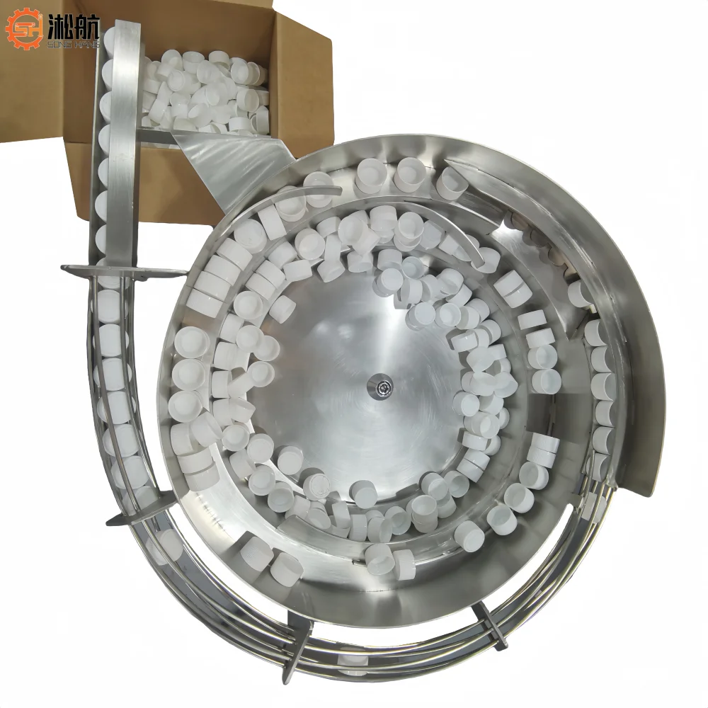 

Source of Direct Sales Bottle Cap Feeder SUS304 Automated Vibrating Bowl Feeder