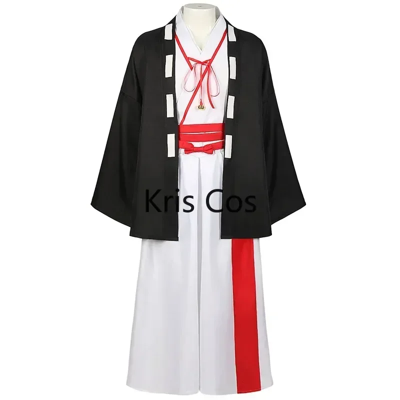 

FC6Jigokuraku Hell's Paradise Woman Costume Aza Toma Cosplay Anime Uniform Halloween Carnival Overcoat Kimono Pants Wig Set@FC8！