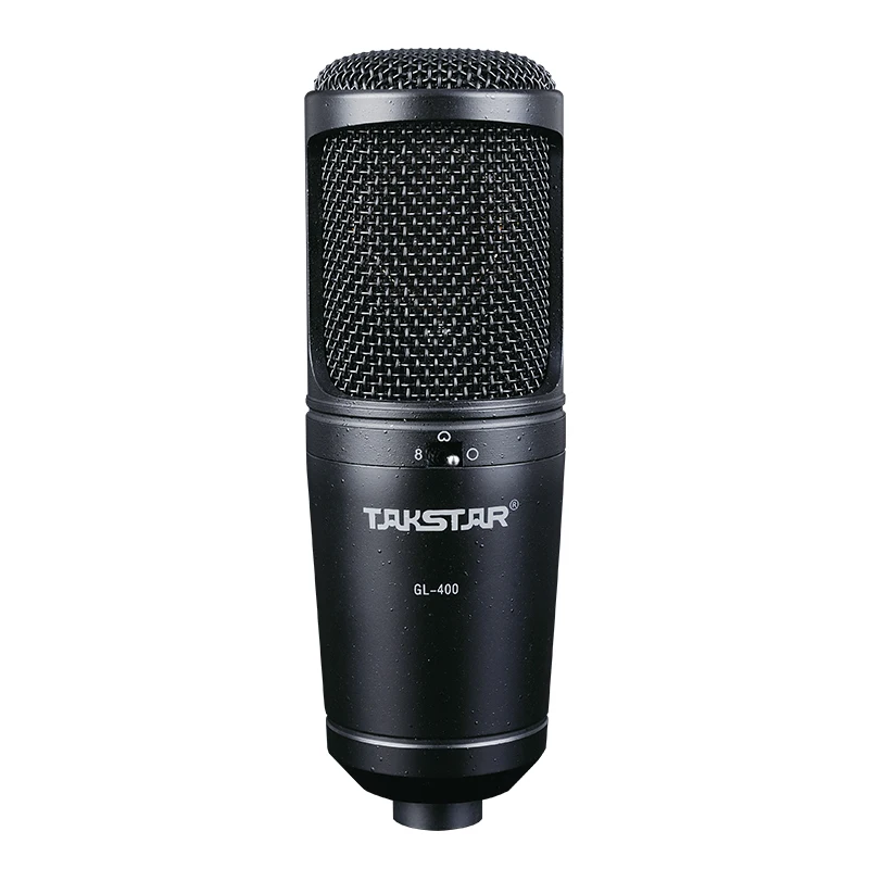 Takstar GL-400 Professional Studio Wired Condenser Microphone For Recording And Broadcasting