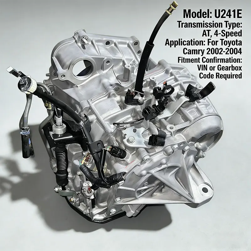 CSD Used 4-Speed U241E Automatic Transmission Assembly OEM Replacement for for FWD Complete with Torque Converter good