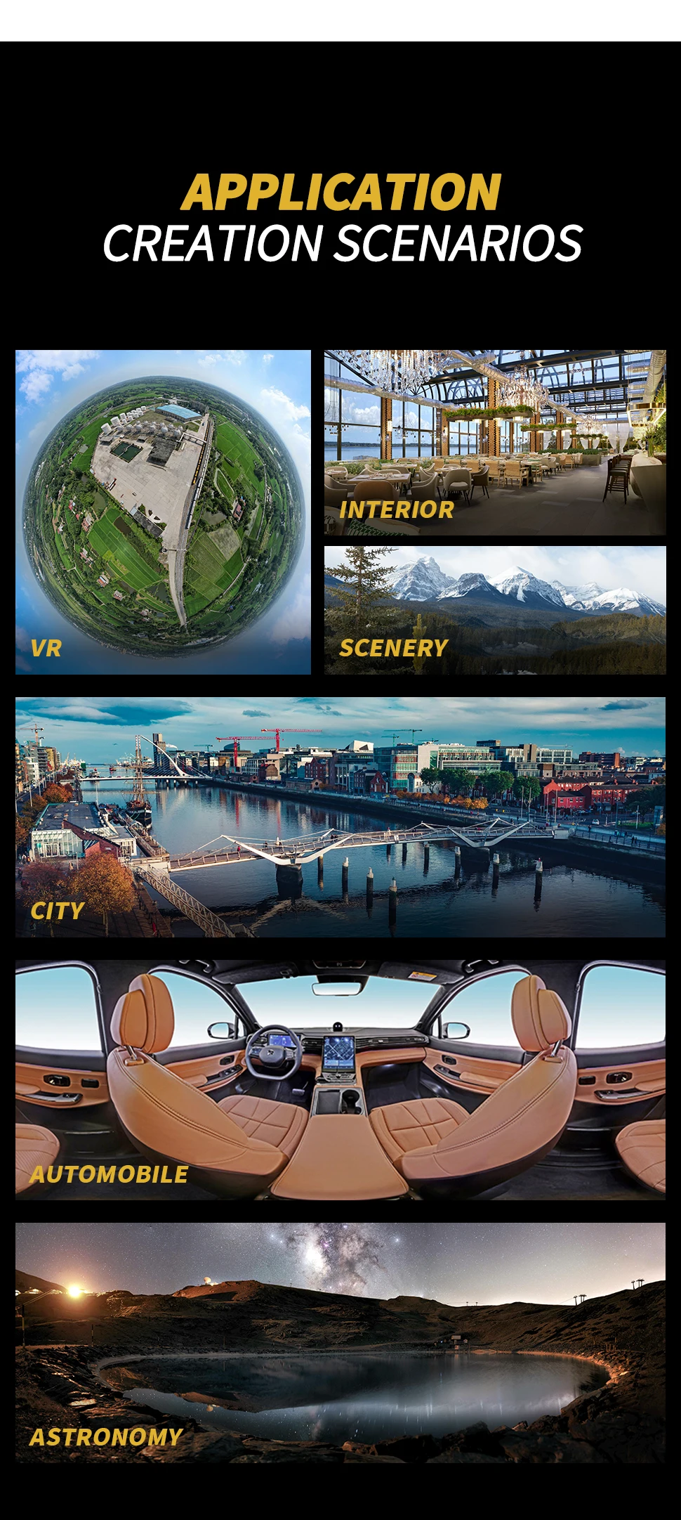 MECO DISE 720VR Panoramakopf, 360° ° Doppel-Indexierungs-Gimbal für Kamera 3D-Panorama-Video-Splicing Stativhalterung Foto-Zubehör – Detail 9