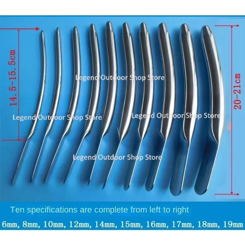 Probe Strip  Stenosis Stainless Steel.Female Urethral Dilator (F18 To F57)