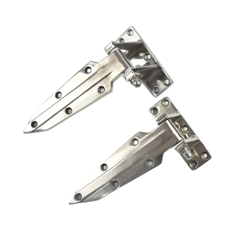 Industrial Modern Design 1460 Zinc Alloy Heavy Duty Flat Door Hinge Spring Cold Storage Refrigerated Lock Hinge
