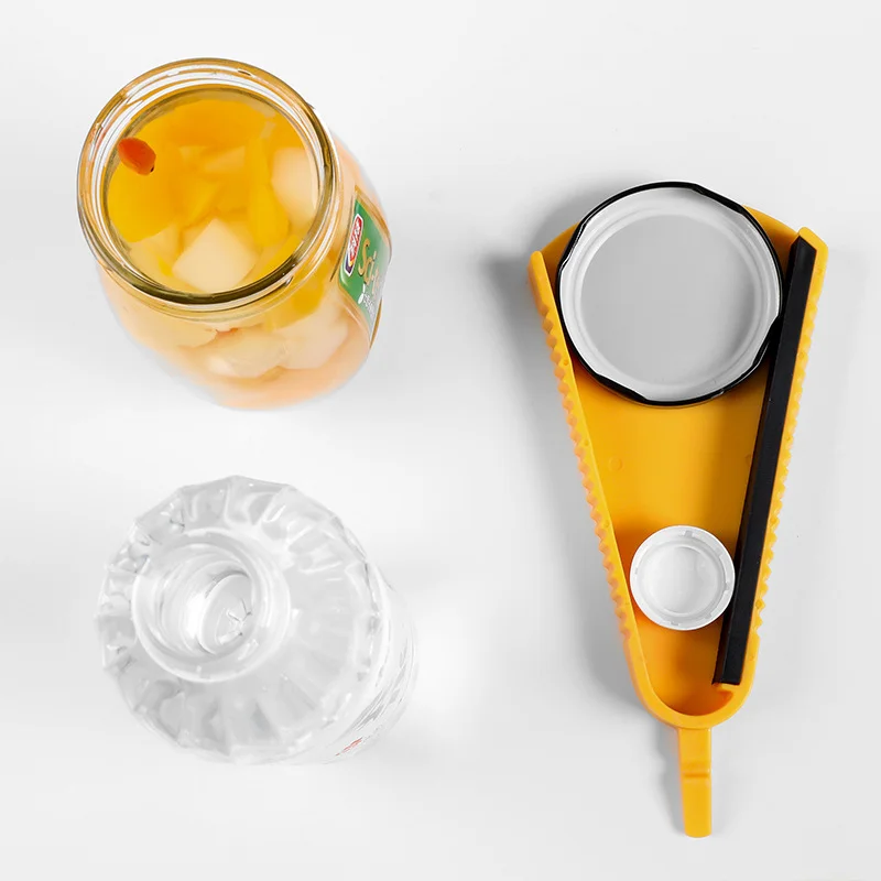 Multifunction Lid Jar bottle Opener Easy Screw Cap Can wine Bottle removing tool Quick Cooking Grip Lid Off Kitchen Gadgets