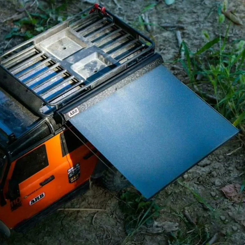 Decorazione simulata del tetto della tenda laterale del tetto per 1/10 RC Crawler Car Traxxas TRX4 Defender Bronco AXIAL SCX10 RC4WD D90 Chevrolet