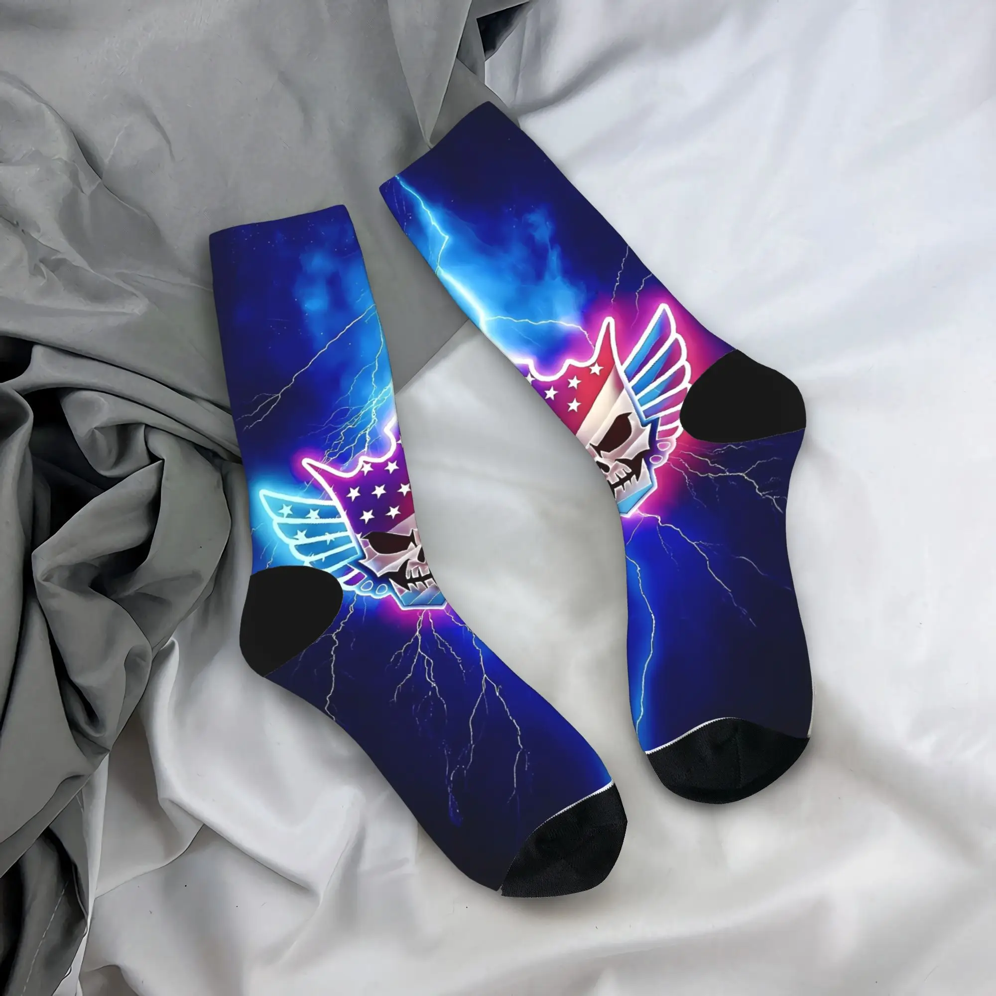 Cody Rhodes Calze da wrestling Modello Calzini Harajuku Calzini antiscivolo autunnali Coppia Skateboard Caldi calzini morbidi