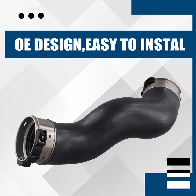 Для BMW 5, 6, 7, автомобильный интеркулер, турбокомпрессор, зарядный воздухозаборный шланг 11618516509 F10 F11 F12 F13 2010-2015-ABYA