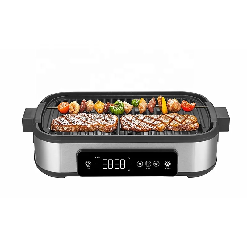 

Premium Electric Barbecue Grill with Intelligent Temperature Control Household Smokeless Grill
