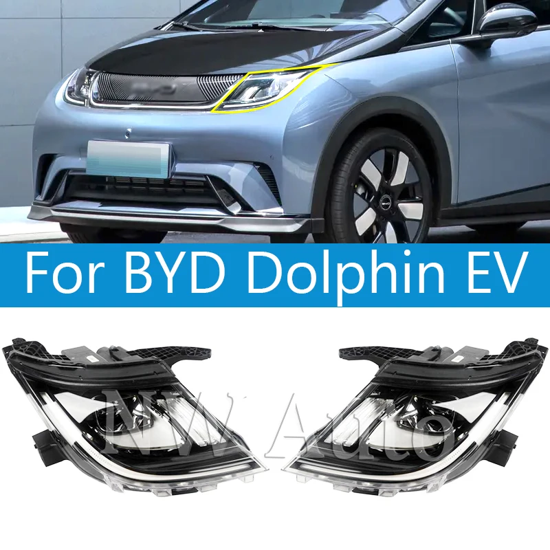 Front Headlight Head Light Headlamp For BYD Dolphin EV  Front Bumper Headlight