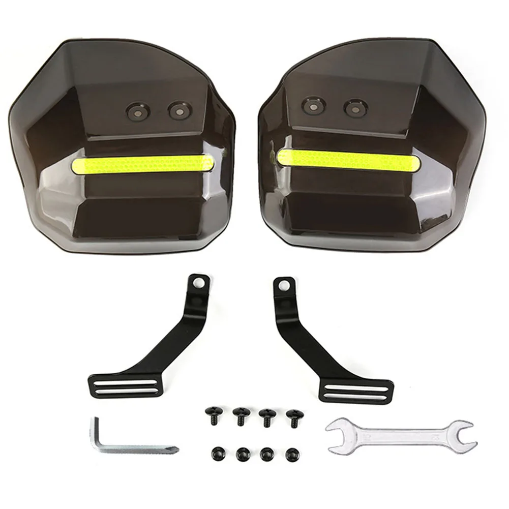 Windshield Hand Guards for Electric Bicycles ABS Handlebar Protection Against Wind and Sunlight to Improve Riding Comfort