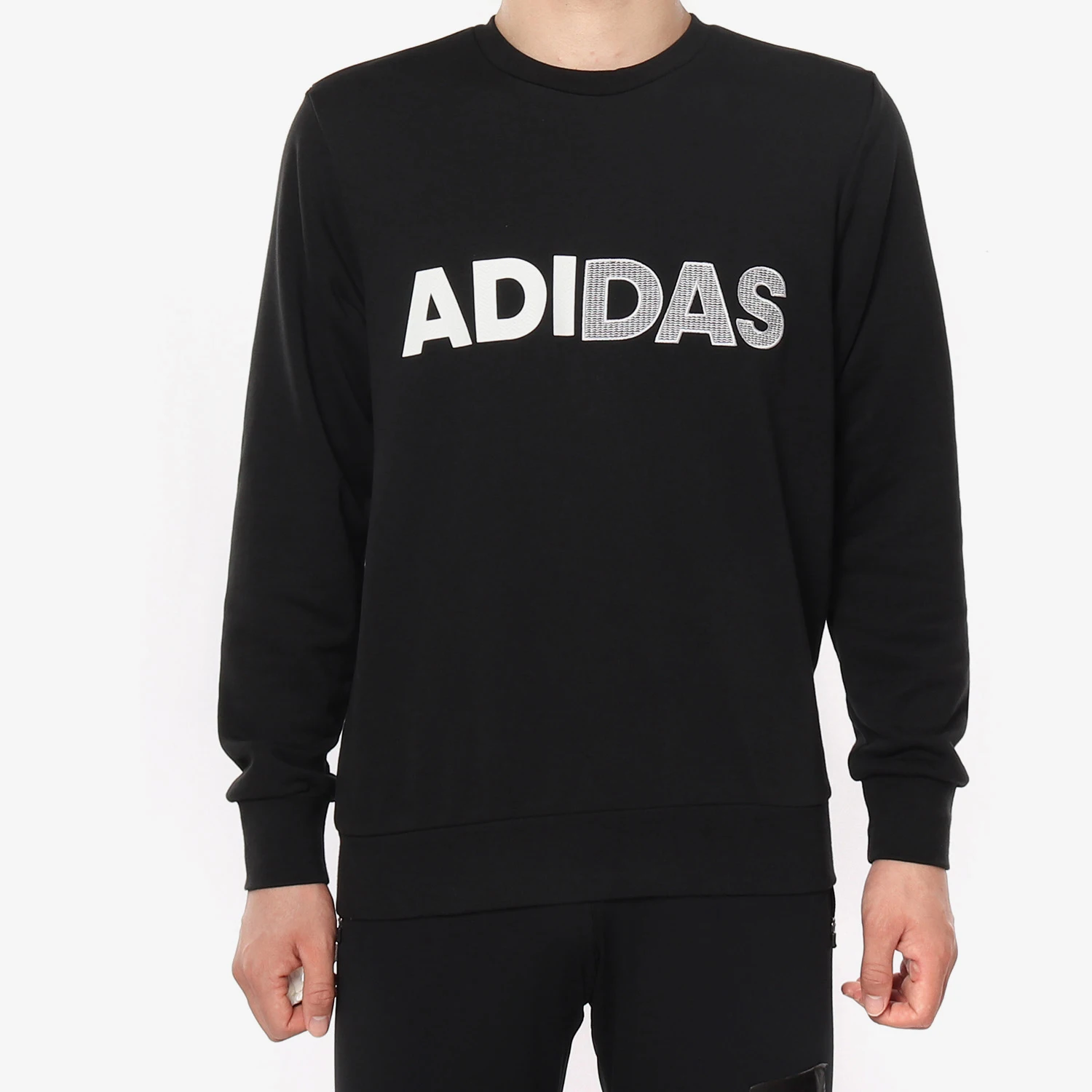 Adidas genuine sports men's loose casual round neck pullover sweatshirt DT2498