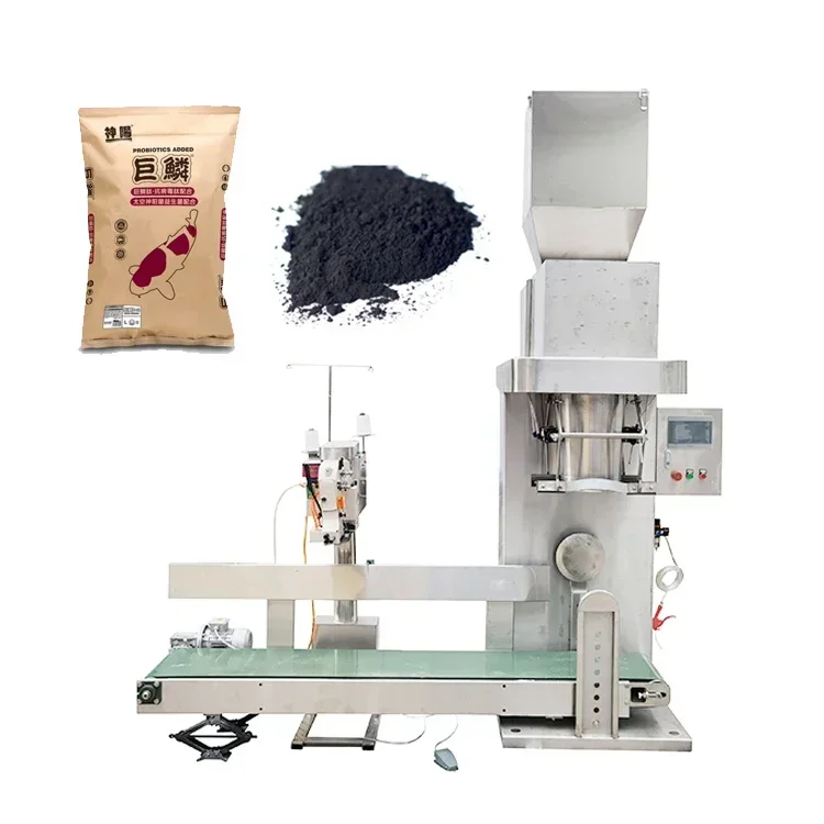 open mouth 10kg bag packing machine powder spices masala packing automatic machine okra powder packing machine