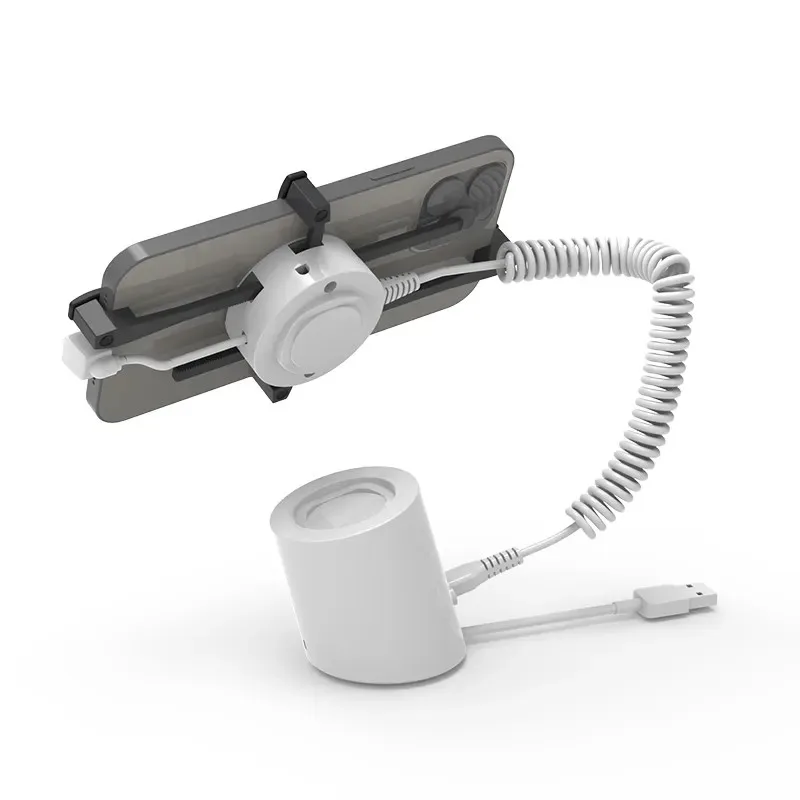 

Smart Charging Exhibition Display Phone Security Holder Anti Theft for Retail Stores