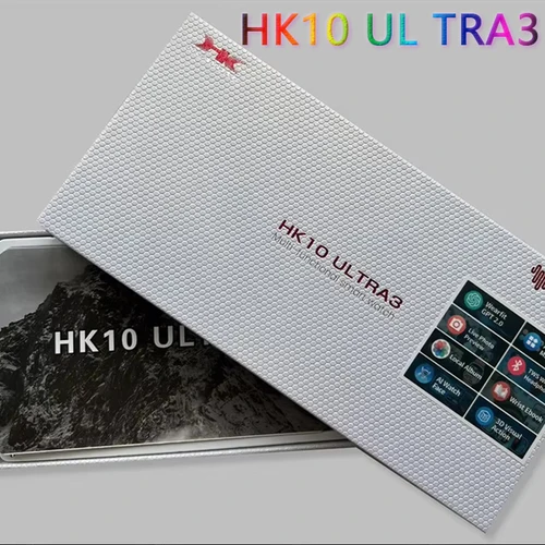 Nuevo reloj inteligente HK10 ULTRA 3 4G ROM ChatGPT NFC brújula HK9 ULTRA2 MAX reloj actualizado deportes BT llamada reloj inteligente de moda de alta gama