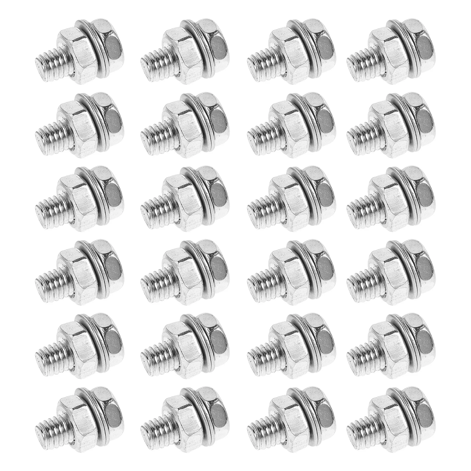 

30Pcs Bicycle Brake Cable Stop Bolts Precision Locking Screws Quick Response Noise Reduction Durable Fastening Bike Brake Wire