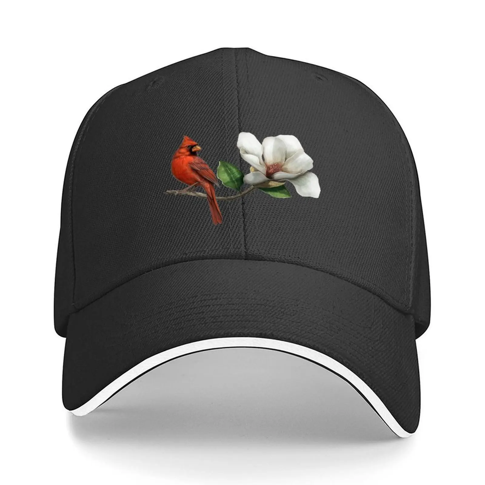 

Christmas Cardinal Baseball Cap Cosplay hats for men Gentleman Hat Sunhat Hats Woman Men's