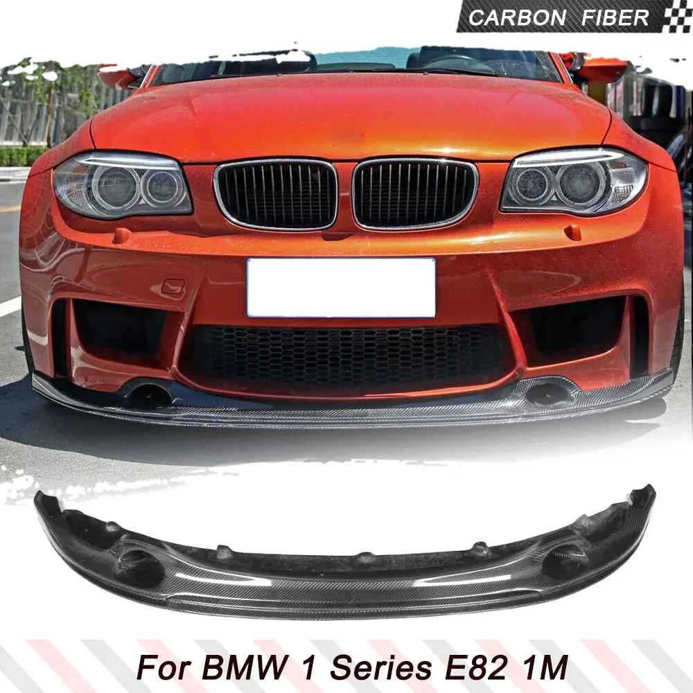 

Carbon Fiber / FRP Car Front Bumper Lip Spoiler Splitters for BMW 1 Series E82 M 1M Base 1M Coupe 2-Door 2012UP Car Body Kits