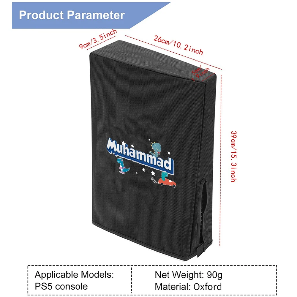 شخصية مخصصة قابل للغسل PS5 الملحقات وحدة التحكم المضادة للخدش حامي ألعاب الملحقات الغبار غطاء مقاوم المنتجات المخصصة